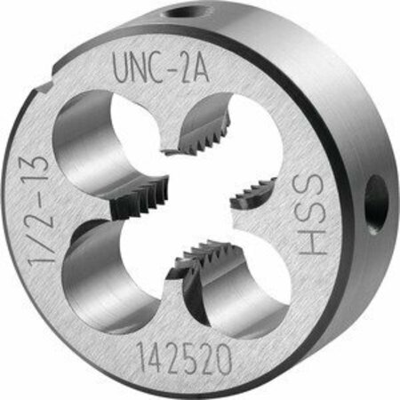 GARANT Round Die, HSS, 1/2-13 142520 1/2-13